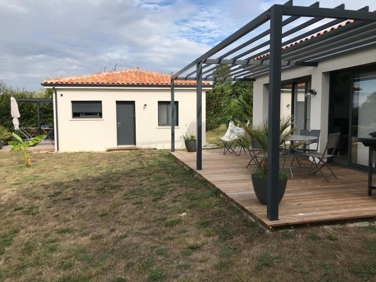 Les Paillotes Des Iles Et Re Saint-Simon-de-Bordes Exterior foto